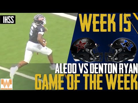 Thrilling High School Football Match: Denton Ryan vs Aledo | Full Game Highlights