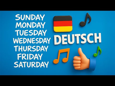 7 days of the week (German Song)