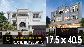 Thumb Video Hasil Konstruksi Rumah Classic 3 Lantai Ibu INS di  Jakarta