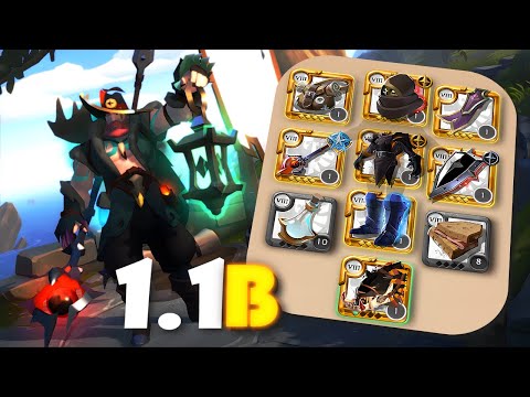 I Saw 1100$ Cursed Staff Gear - Solo PvP / 50M Profit - Albion Online