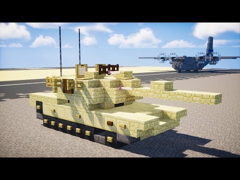 Minecraft M1A2 Abrams Tank (v4.0) Tutorial