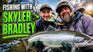 Steelhead Fishing Was ON FIRE! (Ft. Skyler Bradley)