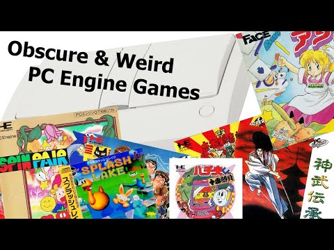 Obscure & Weird PC Engine Games I Own