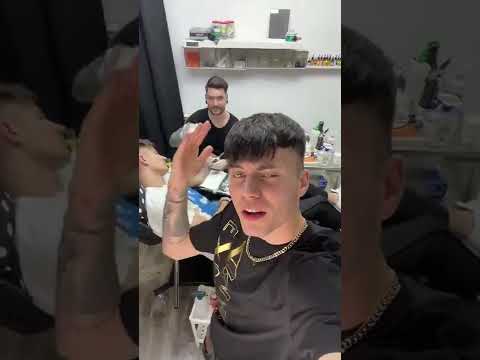YNY Sebi se tatueaza si Petre Stefan face tiktok ❤️