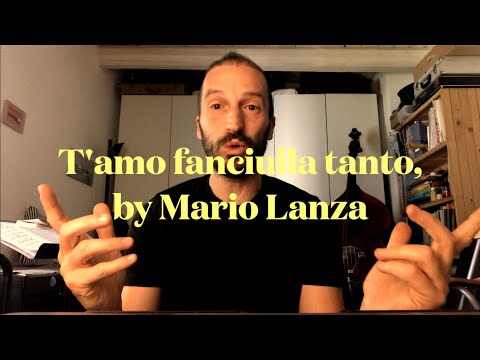 T'amo fanciulla tanto Translation and Pronunciation (Mario Lanza)