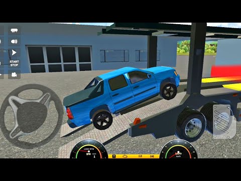 Car Transport Truck Simulator 2021 - Car Transport Trailer Trucks Driver - Android Gameplay