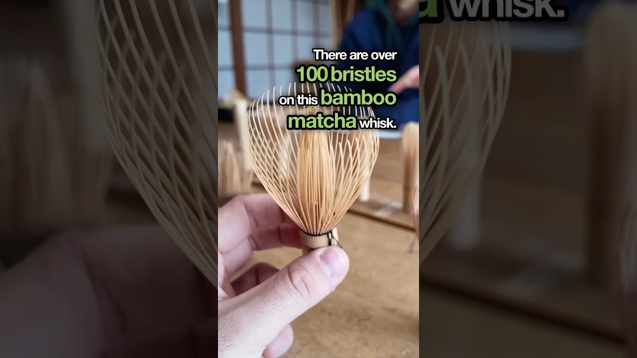 Why you NEED a whisk #chasen #matchawhisk #matcha