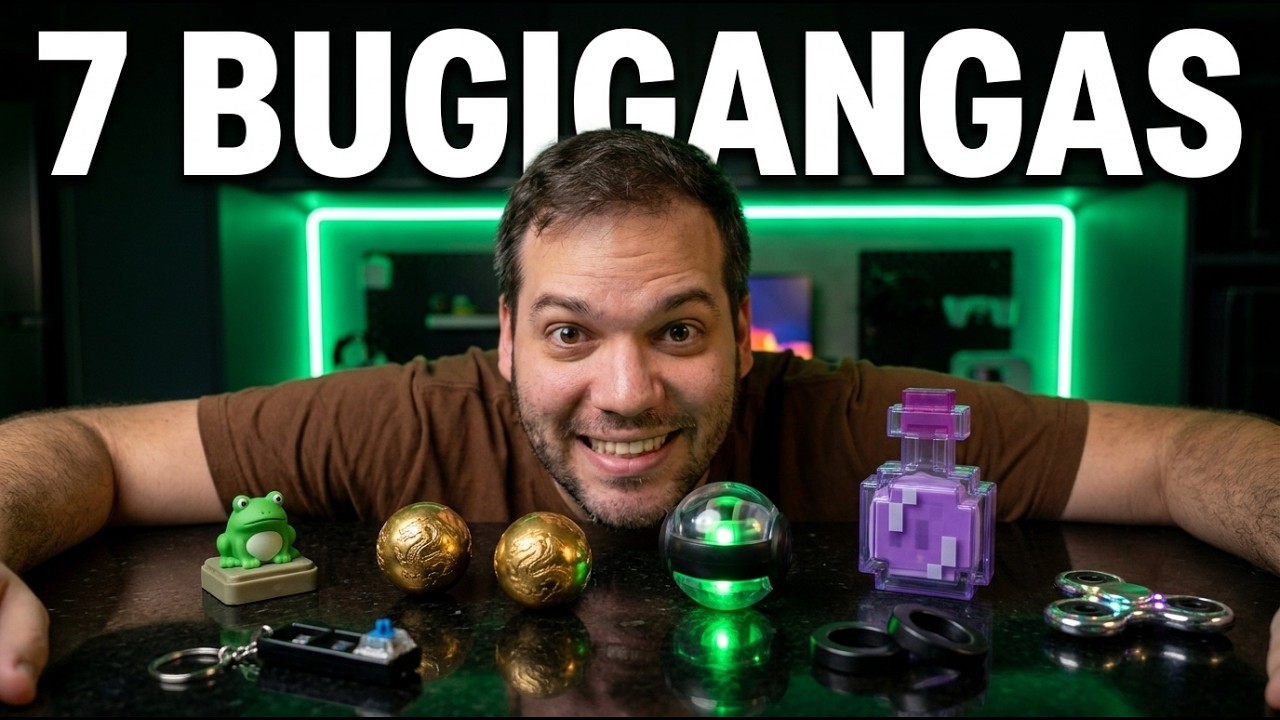 ⭐ Fidgets do AliExpress para programadores: 7 itens a partir de R$10