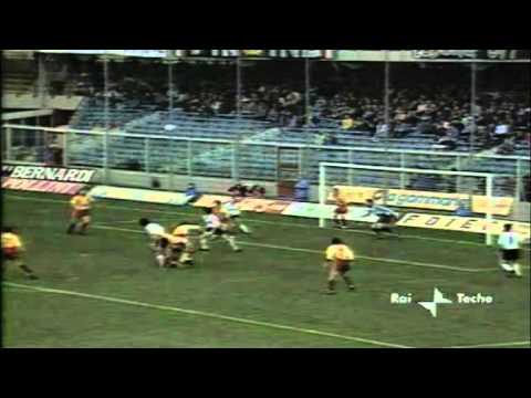 Serie A 1990-1991, day 26 Cesena - Lecce 3-1 (Ciocci, Amarildo, Barcella, A.Morello)