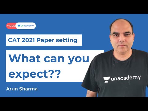 IIM A Paper setting | CAT 2021 exam paper & pattern trend analysis | Preparation by Arun Sharma