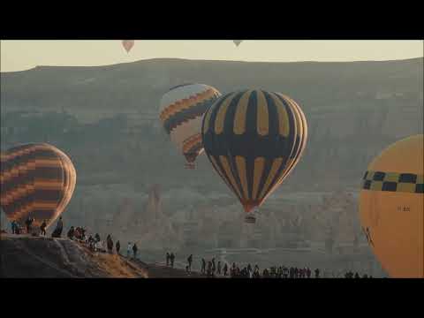 10 Hours  Beautiful Hot Air Balloon Relaxing Piano Music   Meditation Sleep Music HD 1080p