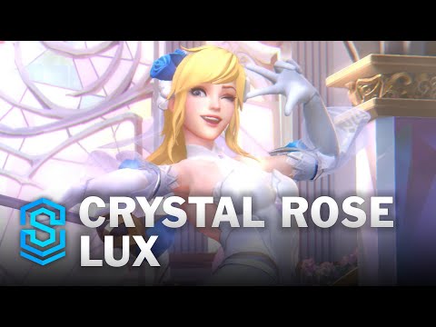 Crystal Rose Lux Wild Rift Skin Spotlight