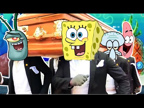 SPONGEBOB  SquarePants SUPER MEGAMIX - Meme Coffin Dance ( COVER)
