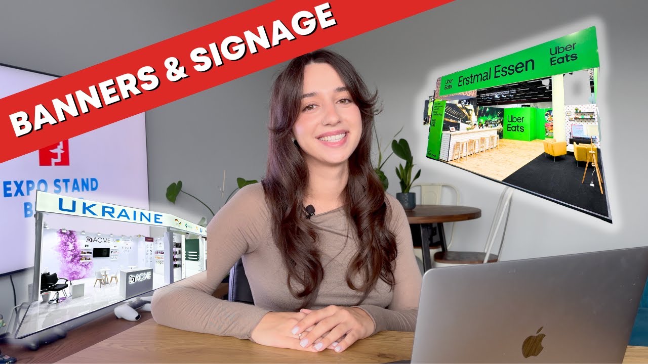 Booth Design: Banners & Signage at Exhibition Stand Design