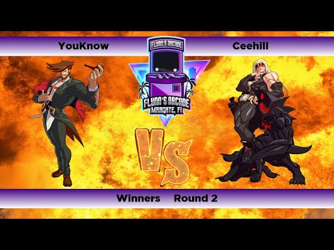 Flynn's Arcade 058 Winners Round 2 - YouKnow (Slayer) Vs Ceehill (Zato-1) Guilty Gear Xrd Rev