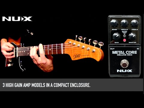 NuX Metal Core Deluxe MkII High-Gain Amp Distortion Pedal - OPEN BOX imagen 7