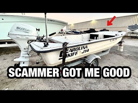 CAROLINA SKIFF J14 FACEBOOK MARKETPLACE SCAM - ( the dumbest scam lol)