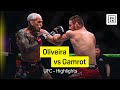 Charles Oliveira Vs Mateusz Gamrot UFC 320 DAZN Highlights