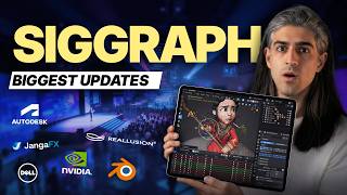 SIGGRAPH 2025: Crazy NVDIA GPU 🤯, Blender iPad & etc.