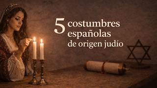 5 costumbres españolas de origen judío
