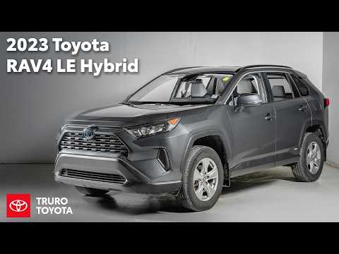 2023 Toyota RAV4 Hybrid LE AWD in Gray for sale at Truro Toyota in Truro, NS