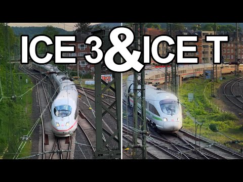 ICE 3 + ICE T erreichen Aachen Hauptbahnhof