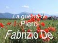 La guerra di Piero - Fabrizio De André 