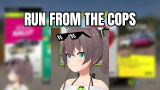 VTuber Gets Pulled Over by Police and Immediately Flees | Natsuiro Matsuri