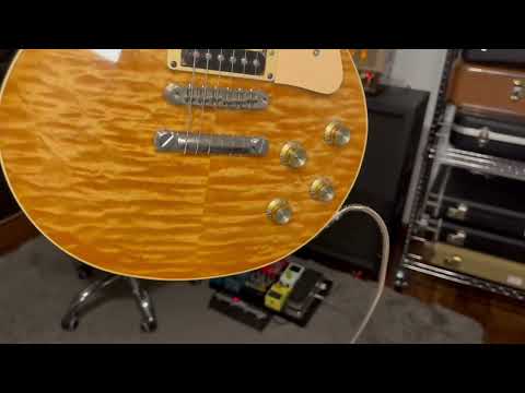Dunamiz 1959 Les Paul DZ59 Model R9 guitar Sound test.
