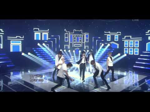 HD inkigayo 110911 INFINITE - Be mine (Remix)