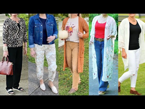 LUCE GUAPA MODERNA y ELEGANTE con estas COMBINACIONES de ROPA MODERNA para DAMAS de 50 60 70 8O