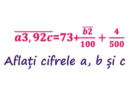 Exercițiu cu fracții zecimale și fracții ordinare  | Clasa a V-a