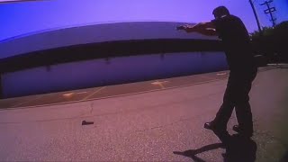 Charleston police body cam footage shows dangerous shootout