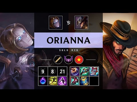 Orianna Mid vs Twisted Fate - VN Master Patch 25.18