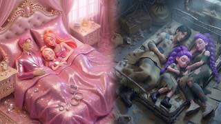 Download lagu K-Pop Demon Hunters Rich Mira Family VS Poor Rumi Family 💰🕸 Strange Dream - A Touching Story mp3