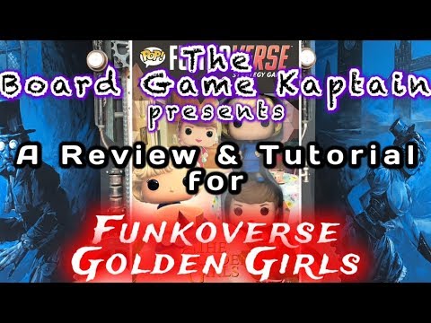 The Board Game Kaptain's review for Funkoverse Strategy Game: Golden Girls 100 – Rose and Blanche