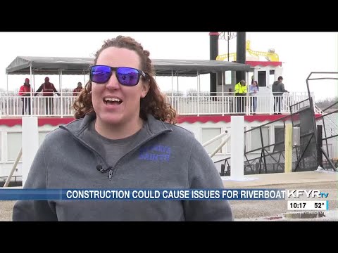Construction could cause issues for riverboat and other businesses
