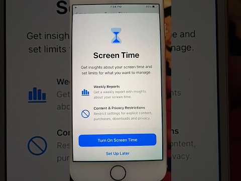 How to Turn on Screen Time on iphone