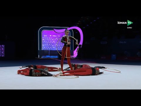 Group Team Ukraine 5 Hoops Qual 35,300 - World Cup Baku 2024