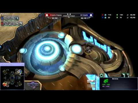 Dayshi vs Happy Game 1 StarCraft 2  pro blizzasc2 sc2 dota esport lol highlights