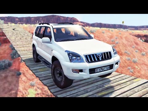Luxury Cars vs Suspension Bridge | BeamNG.Drive
