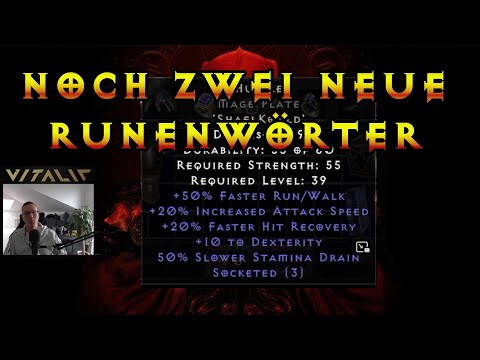NEWS: Noch 2 neue Runenwörter revealed für D2R