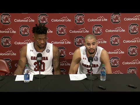 POSTGAME: Chris Silva, Frank Booker on Kentucky — 1/16/18