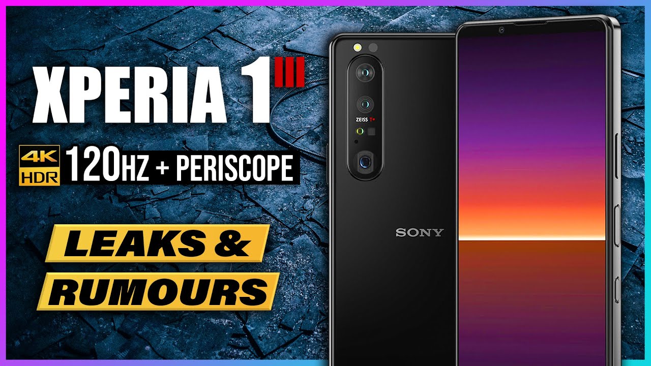 Sony Xperia 1 III leak - Periscope Zoom & More