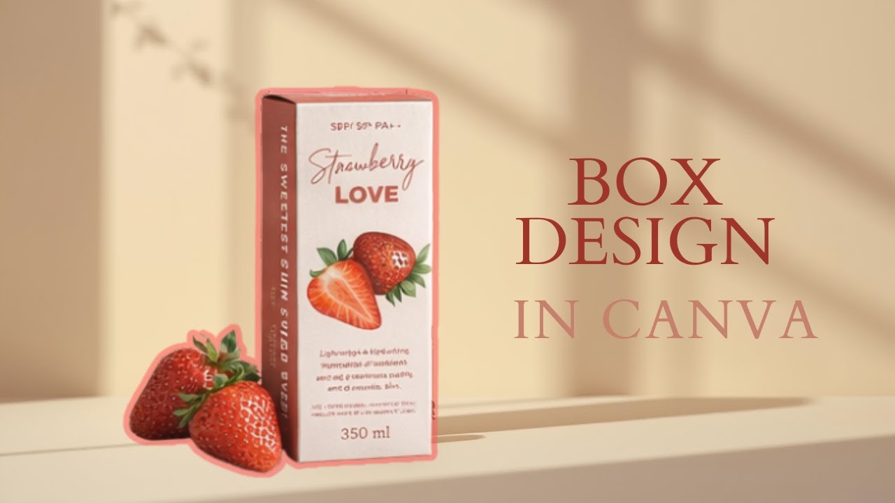 How to Design a Box Packaging in Canva | Pacdora Dieline + Canva Tutorial