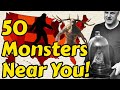 50 Monsters In The USA 🇺🇸