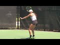Alexandria Carbone-Larson Tennis Recruiting Video 2018