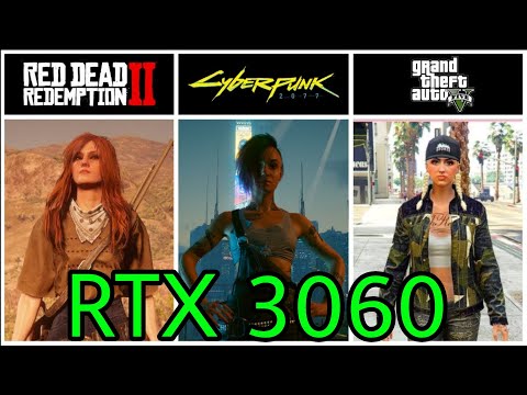 GeForce RTX 3060 12GB Test in 3 Games Top 1080p \ i5 11400f