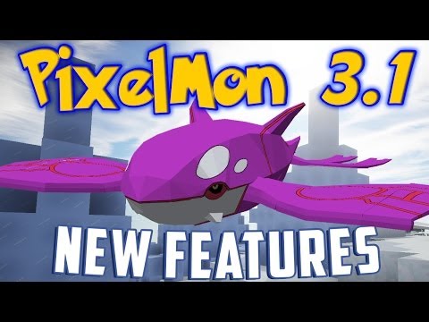 Minecraft Pixelmon 3.1! Brand NEW Features w/JAYG3R (Pixelmon Mod 3.1)