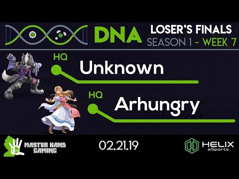 DNA 1.7 - HQ | Unknown (Wolf) vs HQ | Arhungry (Zelda, Palutena) - L Finals
